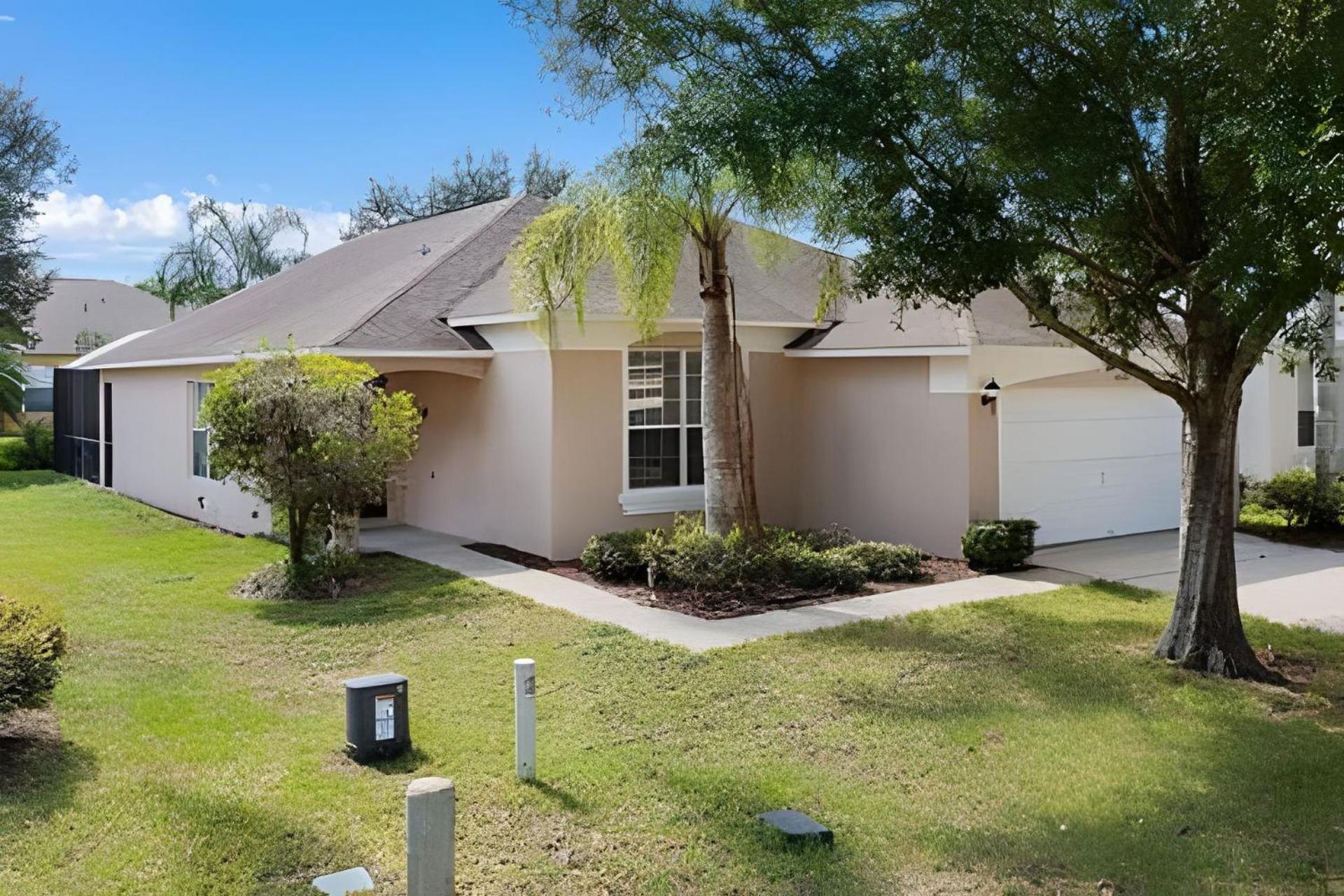 Quiet House With Pool On A Top Golf Course Haines City Bagian luar foto