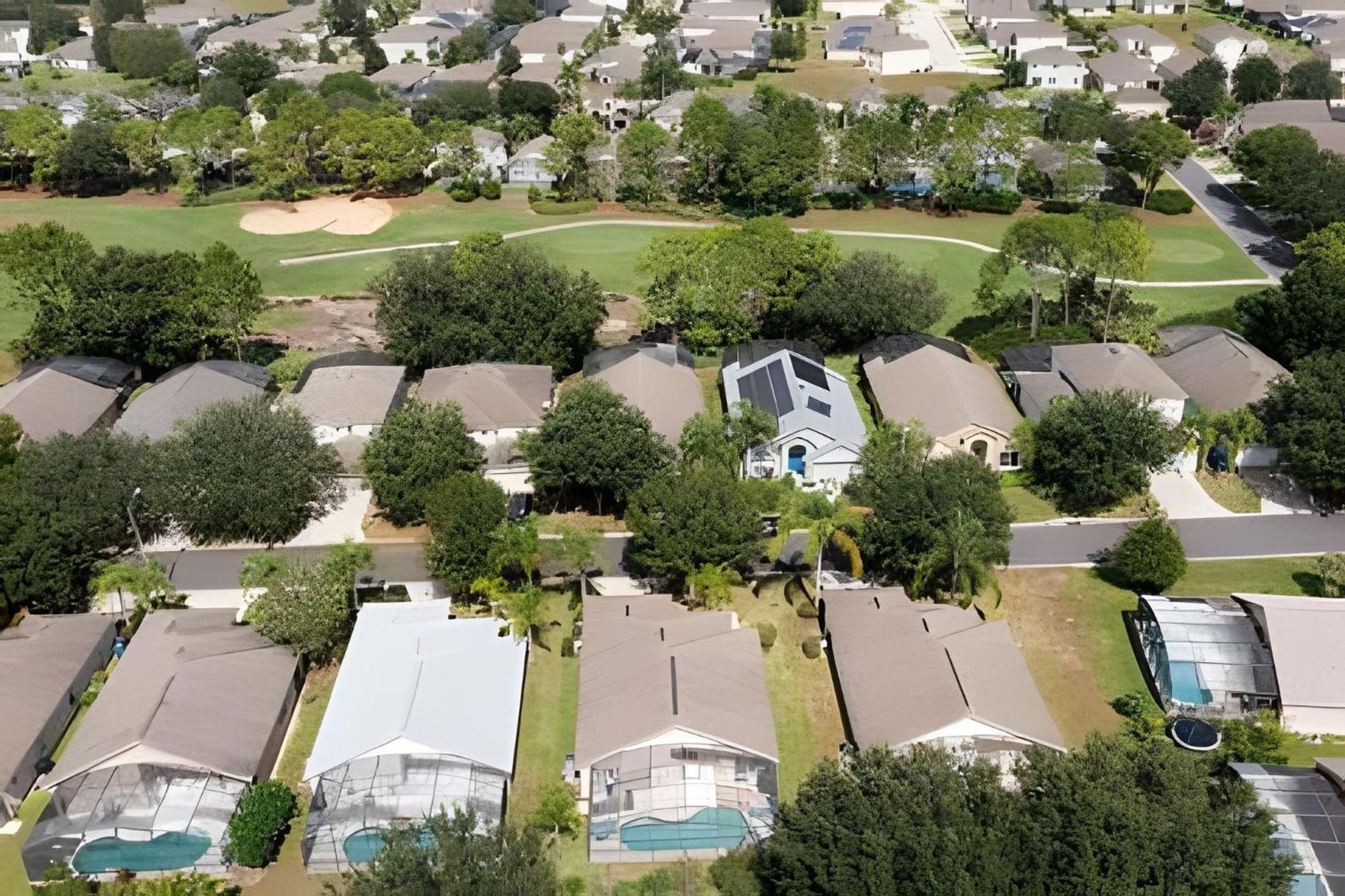 Quiet House With Pool On A Top Golf Course Haines City Bagian luar foto