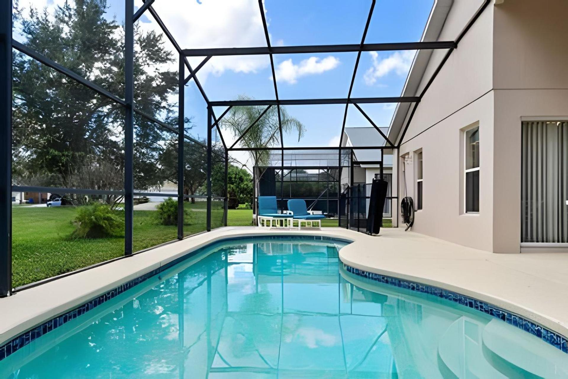 Quiet House With Pool On A Top Golf Course Haines City Bagian luar foto