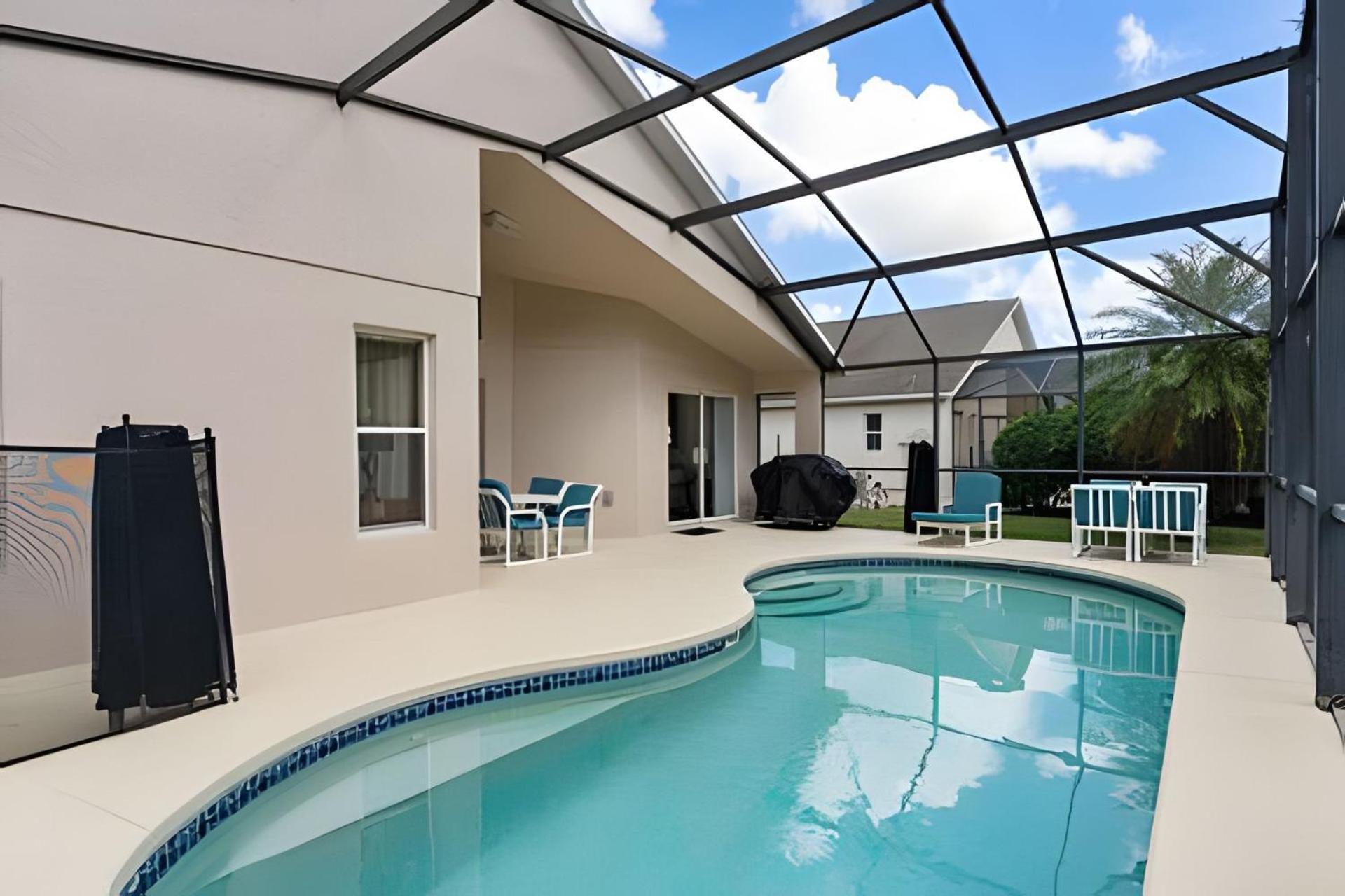 Quiet House With Pool On A Top Golf Course Haines City Bagian luar foto